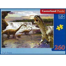 CASTORLAND PUZZLE 260 Κομμάτια B-26999-1 DIPLODOCUS