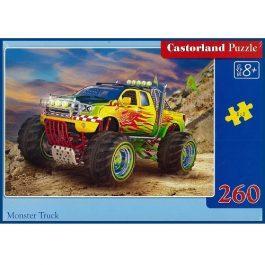 CASTORLAND PUZZLE 260 Κομμάτια B-27330-1 MONSTER TRUCK