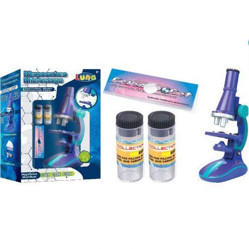 ΜΙΚΡΟΣΚΟΠΙΟ ΔΙΑΜΕΤΡΟΥ 28mm ΜΕΓΕΘΥΝΣΗ 100Χ 200Χ 450Χ MT307478  LUNA 621093 - Image 2