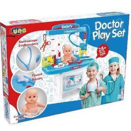 LUNA 621163 SET DOCTOR PLAY ΙΑΤΡΙΚΟΣ ΠΑΓΚΟΣ 37χ24χ47