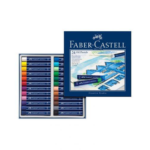 FABER CASTELL CREATIVE STUDIO OIL PASTELS SET 24 Χρώματα