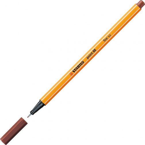 Μαρκαδοράκι Stabilo Point 88 0.4mm Sienna