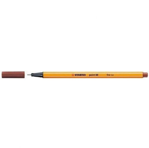 Μαρκαδοράκι Stabilo Point 88 0.4mm Sienna - Image 2