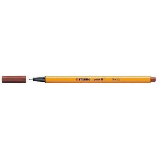 Μαρκαδοράκι Stabilo Point 88 0.4mm Sienna