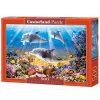 CASTORLAND PUZZLE 500 Κομμάτια B-51014-2 DOLPHINS UNDERWATER