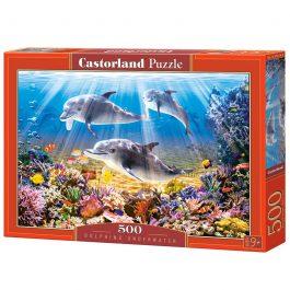 CASTORLAND PUZZLE 500 Κομμάτια B-51014-2 DOLPHINS UNDERWATER