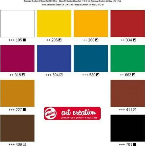 ΛΑΔΙΑ TALENS 12ml ArtCreation 12τεμ - Image 3