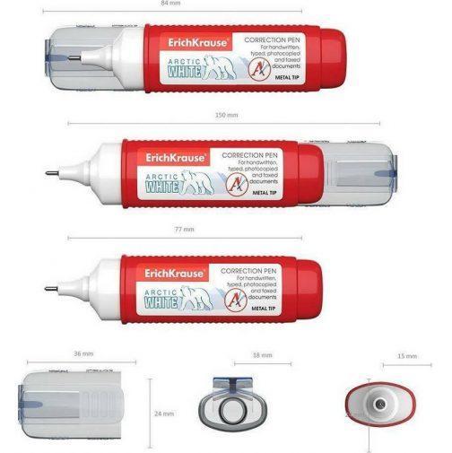 ErichKrause Arctic Στυλό Διορθωτικό 12ml 780 - Image 2