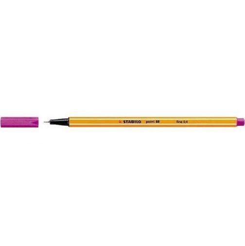 Μαρκαδοράκι Stabilo Point 88 0.4mm Ροζ - Image 2