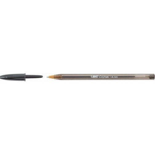 Bic Cristal Ballpoint 1.6mm Large Μαύρο - Image 2