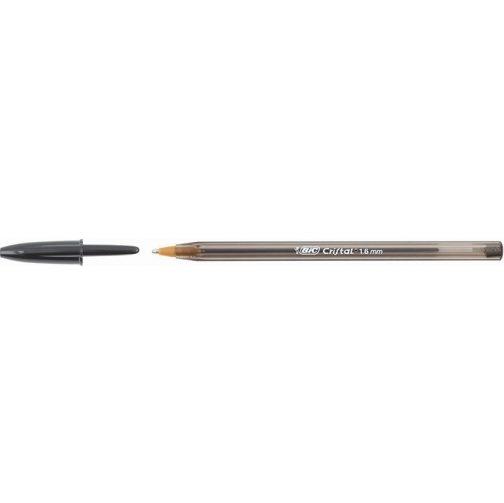 Bic Cristal Ballpoint 1.6mm Large Μαύρο