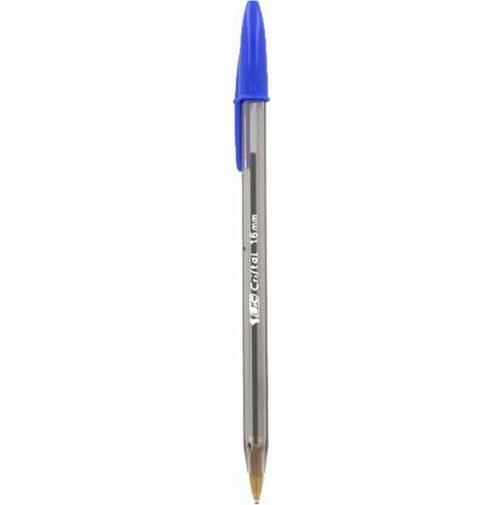 Bic Cristal Ballpoint 1.6mm Large Μπλε