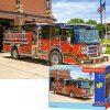 CASTORLAND PUZZLE 180 Κομμάτια B-018352 FIRE ENGINE - Image 3