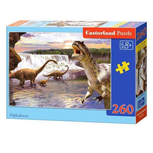 CASTORLAND PUZZLE 260 Κομμάτια B-26999-1 DIPLODOCUS