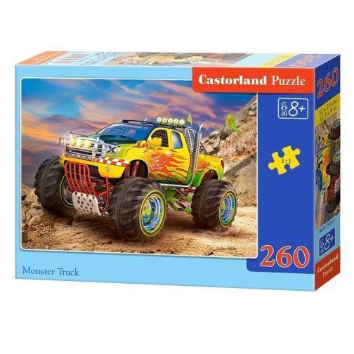 CASTORLAND PUZZLE 260 Κομμάτια B-27330-1 MONSTER TRUCK