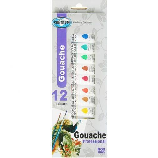 Centrum Τέμπερες Gouache Professional 12ml 12τμχ