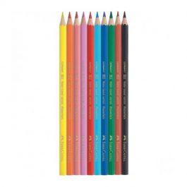 FABER CASTELL RR 120112 ΞΥΛΟΜΠΟΓΙΕΣ ΚΑΣΤΡΟ 12 Χρώματα