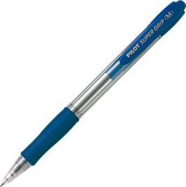 Pilot Super Grip Ballpoint 1.0mm με Μπλε Μελάνι