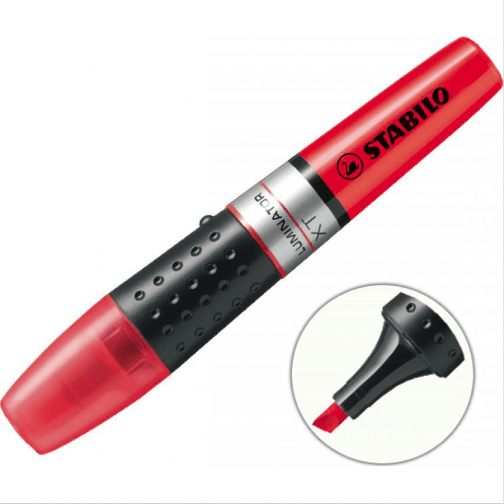 ΜΑΡΚΑΔΟΡΟΣ ΥΠΟΓΡΑΜΜΙΣΗΣ STABILO LUMINATOR XT 71/40 ΚΟΚΚΙΝΟ - Image 3