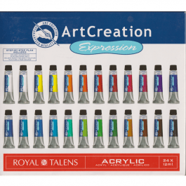 ΑΚΡΥΛΙΚΑ TALENS ART CREATION 24 Τεμ 12ml