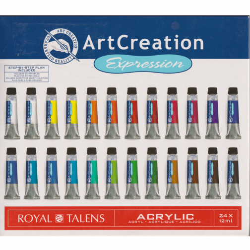 ΑΚΡΥΛΙΚΑ TALENS ART CREATION 24 Τεμ 12ml