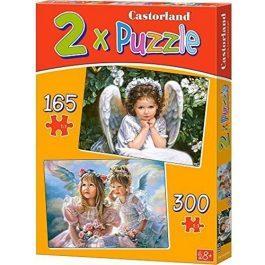 CASTORLAND PUZZLE 165 και 300 Κομμάτια 2 ΣΕ 1 ΑΓΓΕΛΑΚΙΑ