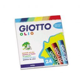 ΛΑΔΟΠΑΣΤΕΛ 6cm GIOTTO OLIO 24 ΧΡΩΜΑΤΑ